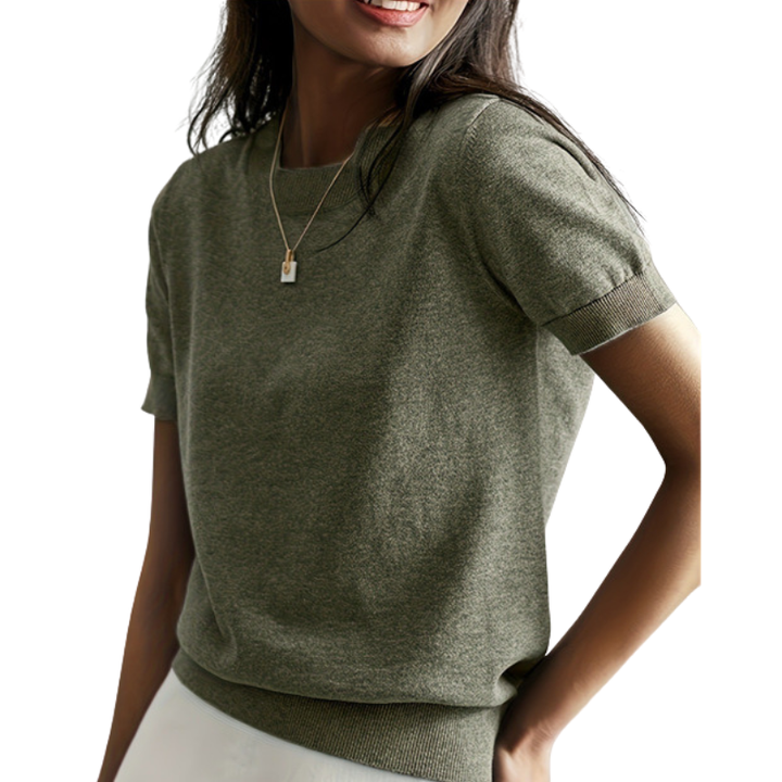 Isobel – Refined Striped Long Sleeve Top