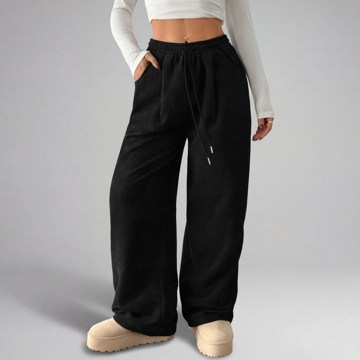Stephanie – Cosy Loose Fitting Drawstring Trousers