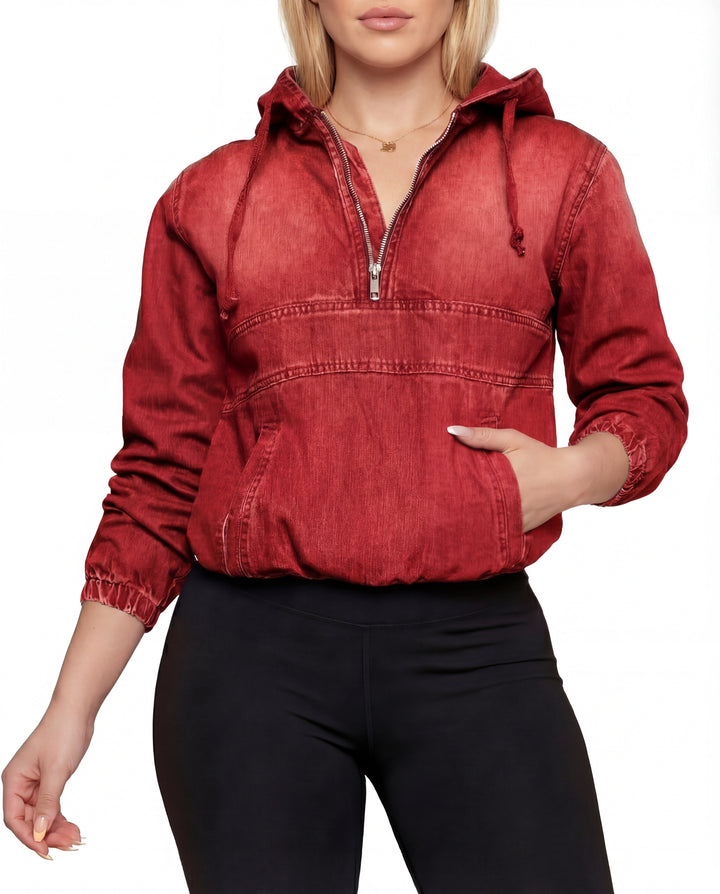Emma – Trendy Lychee Pattern Leather Jacket