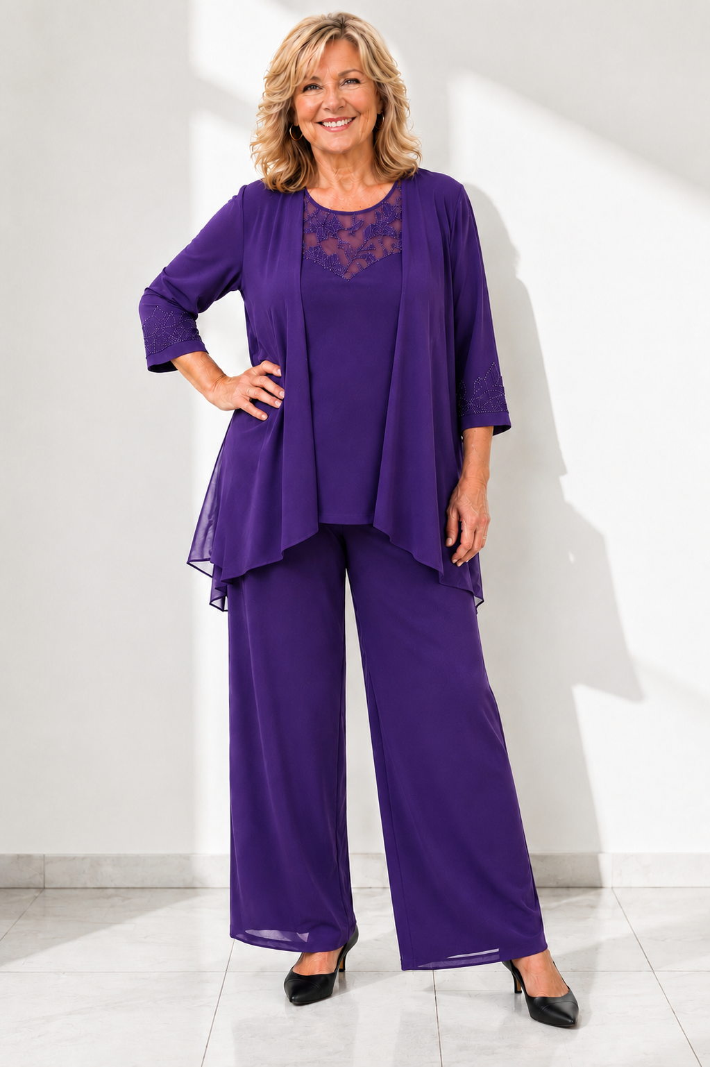Lynda – Elegant Three Piece Set
