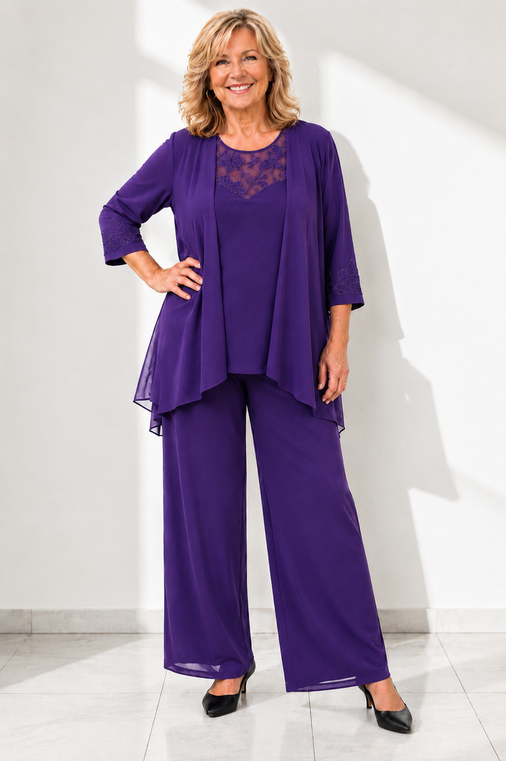Lynda – Elegant Three Piece Set