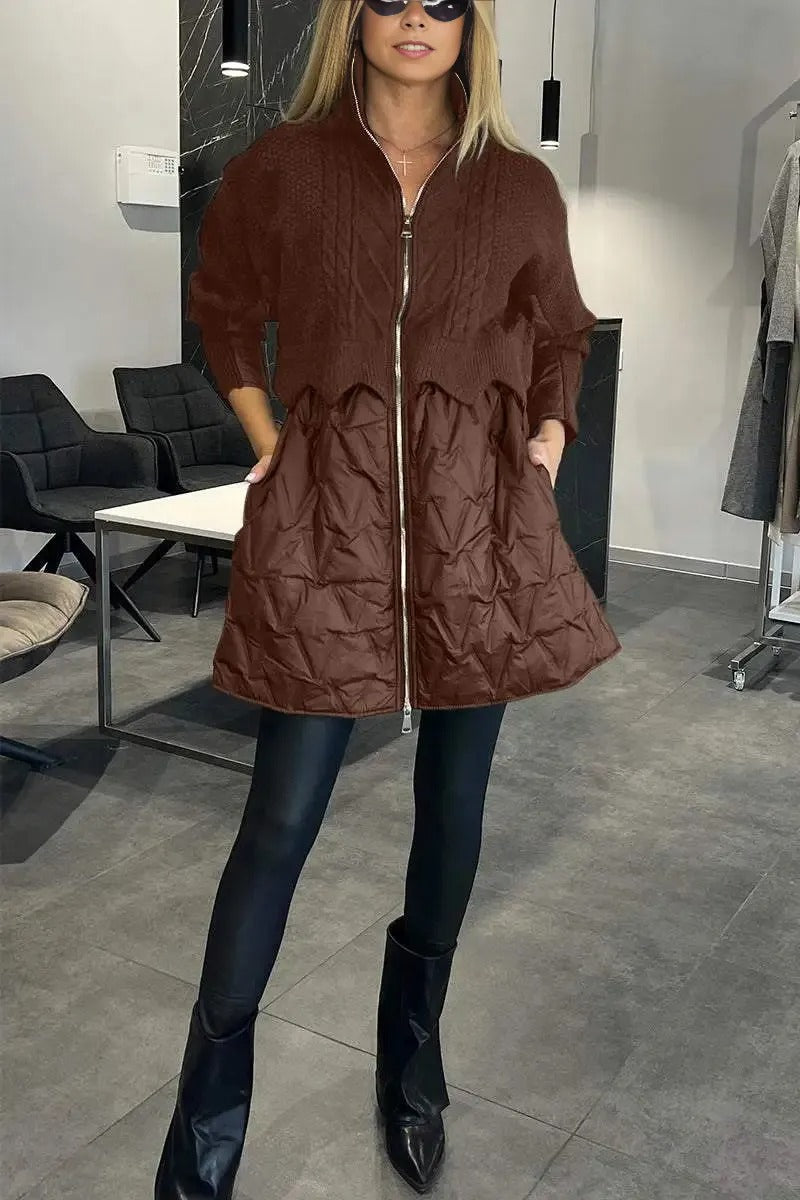 Mairead – Quilted Hybrid Jacket
