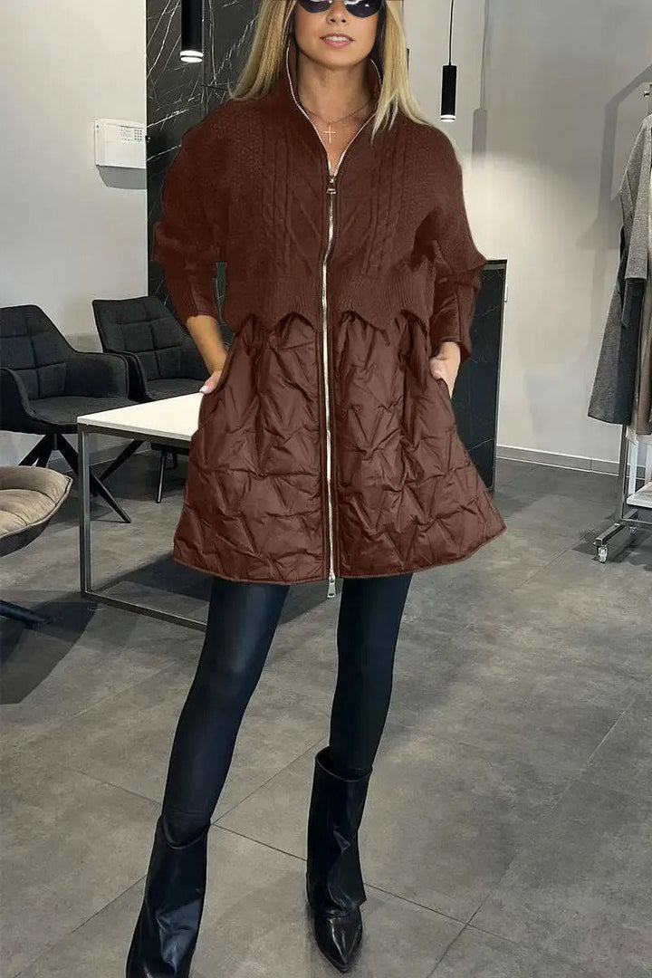 Mairead – Quilted Hybrid Jacket
