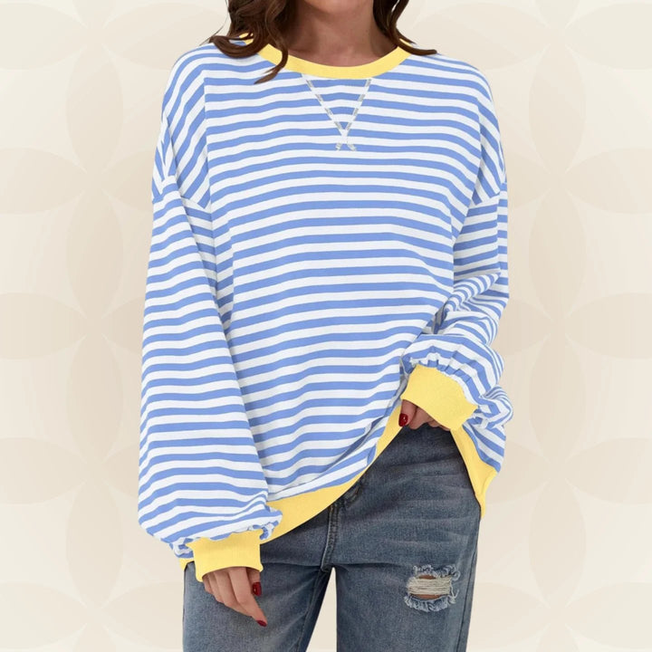 Vivienne – Casual Striped Pullover