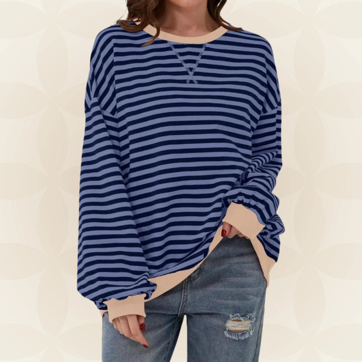 Vivienne – Casual Striped Pullover