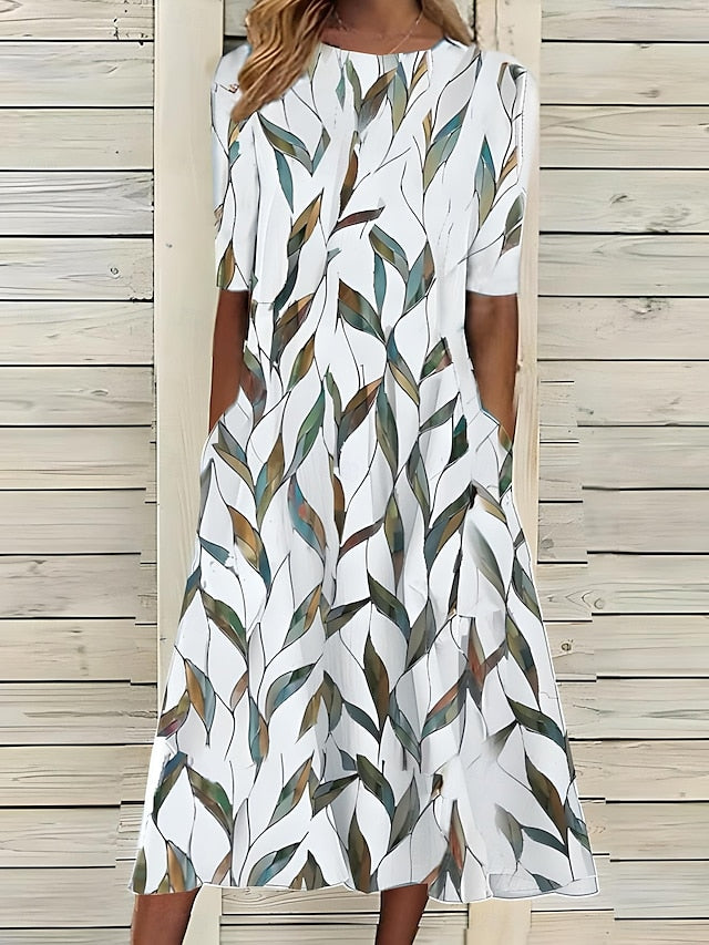 Olive – Coastal Bloom Dress