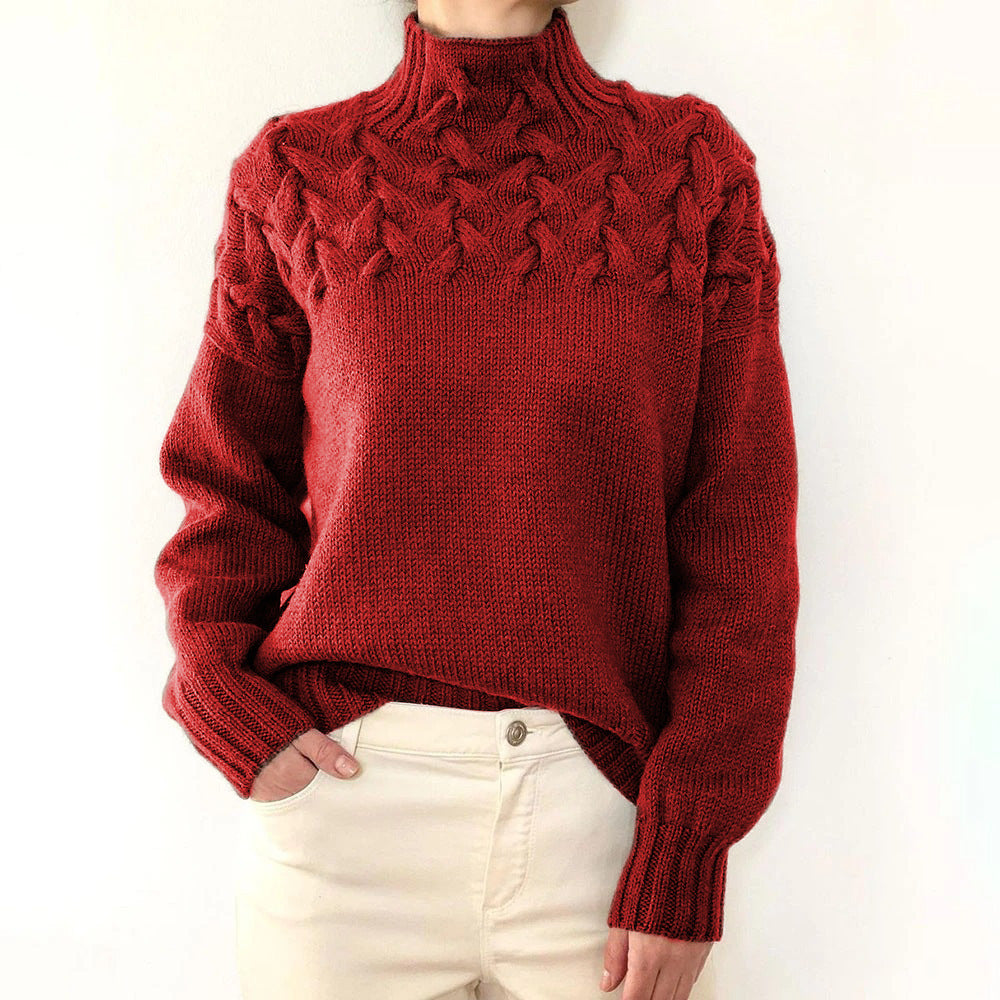 Winona – Warm Knitted Turtleneck