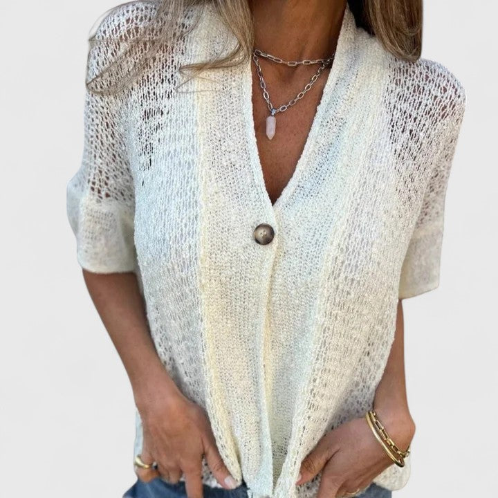 Verity – Elegant Knitted Shirt