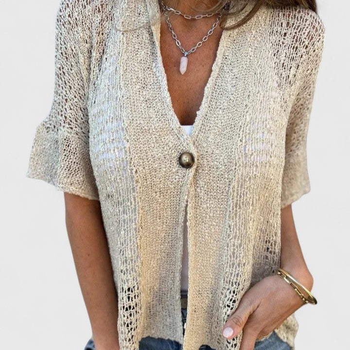 Verity – Elegant Knitted Shirt