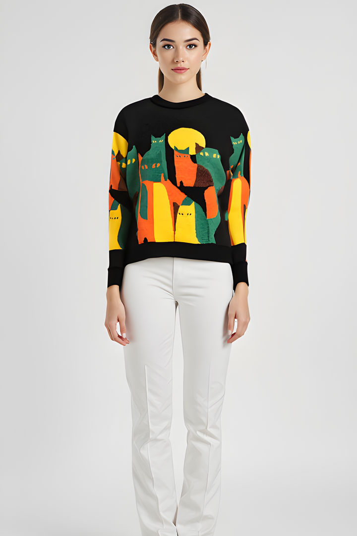 Eileen – Asymmetric Button Cardigan