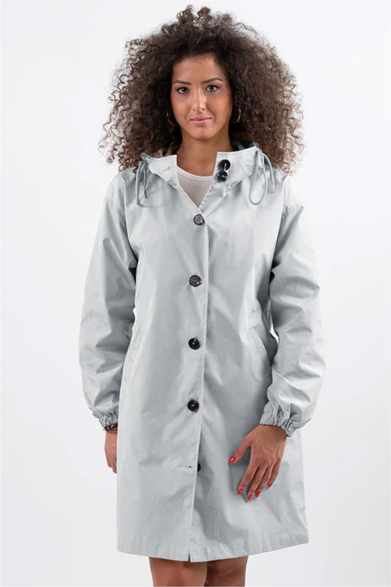 Barbara – Oversized Water-Resistant Windbreaker