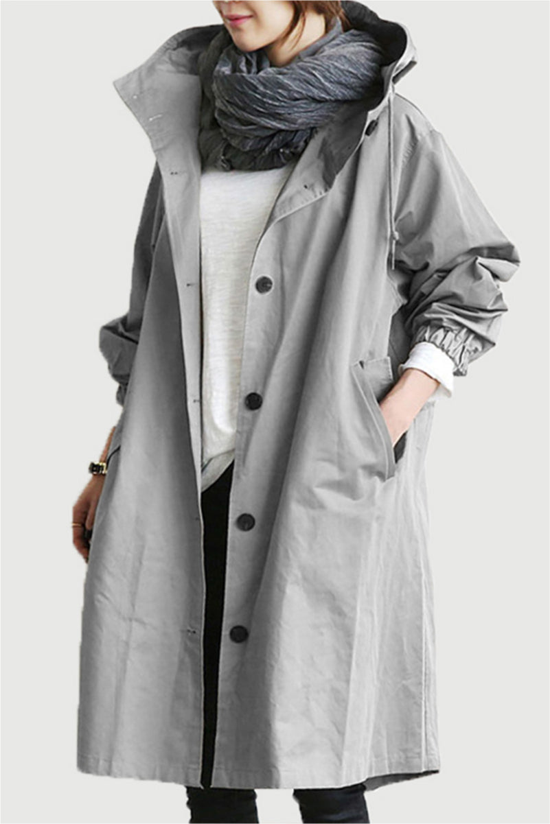 Barbara – Oversized Water-Resistant Windbreaker