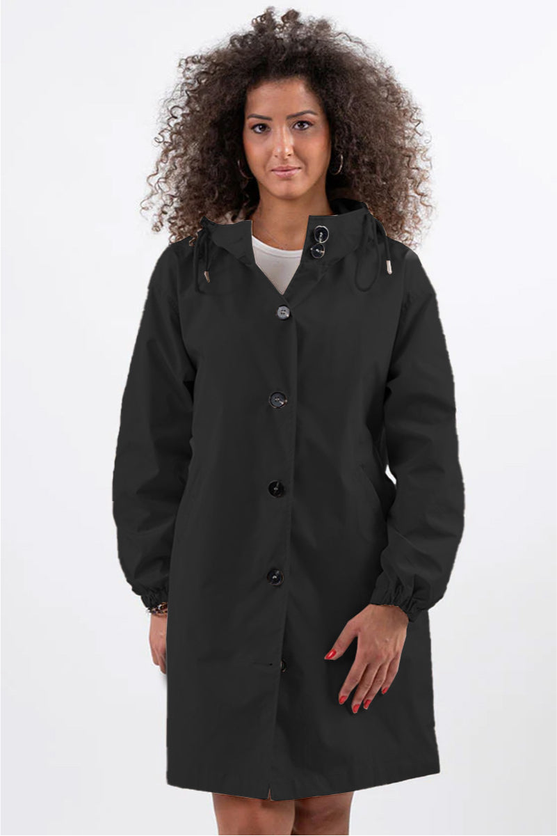 Barbara – Oversized Water-Resistant Windbreaker