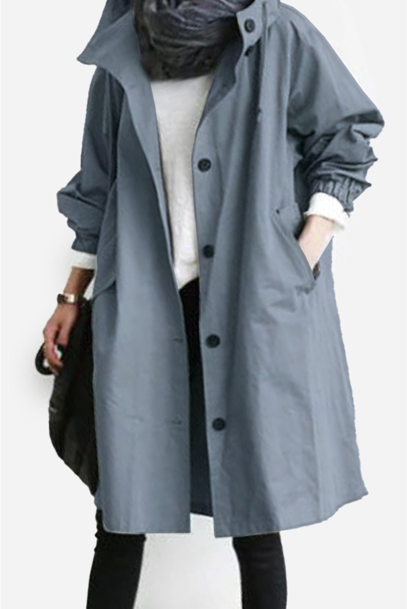 Barbara – Oversized Water-Resistant Windbreaker