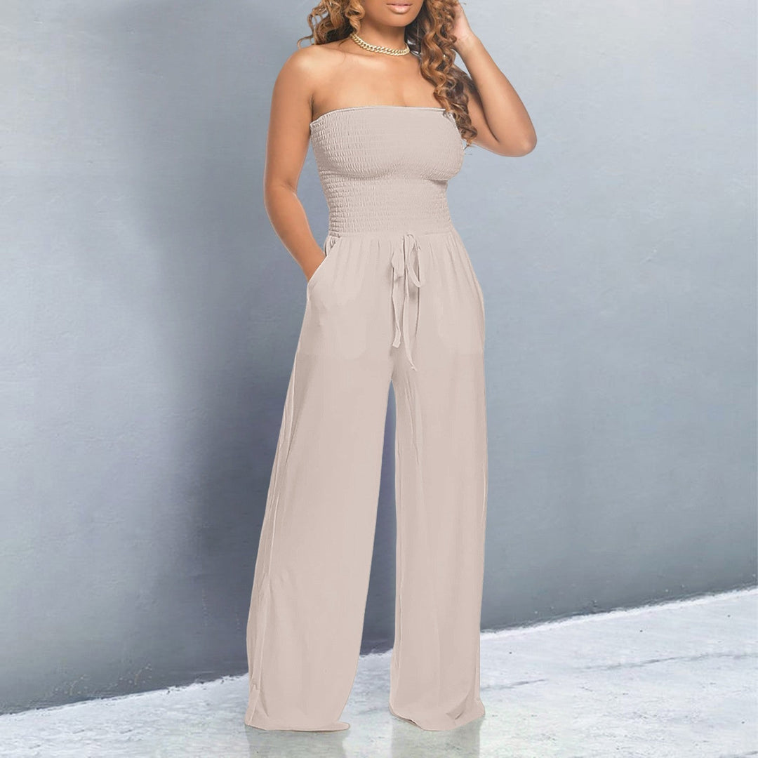 Eileen – Casual Striped V-Neck Long Sleeve and Pants Set
