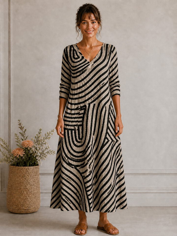 Joan – Timeless Tummy Concealing Midi Dress