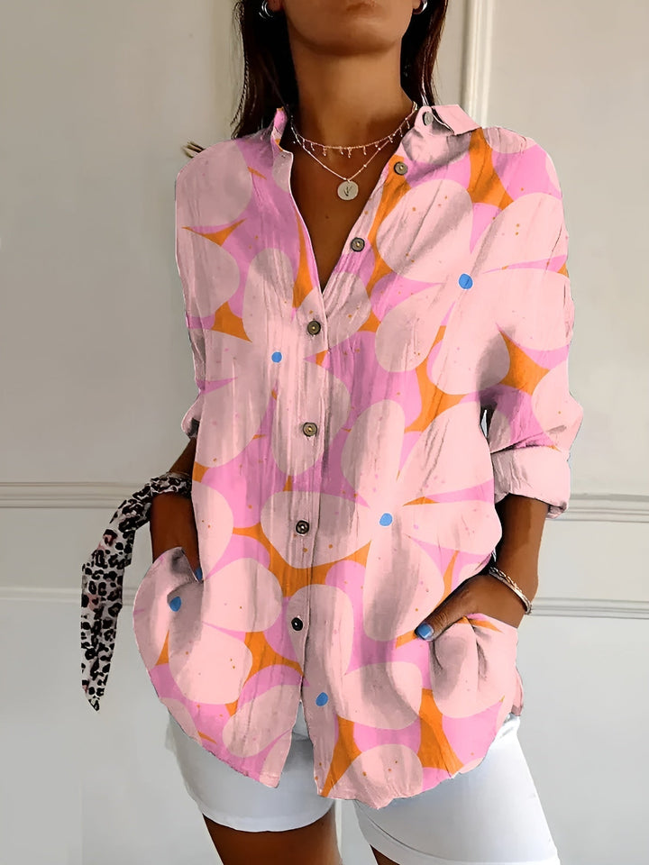 Honey – Contemporary Ruffle Trim Blouse