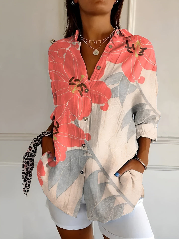 Honey – Contemporary Ruffle Trim Blouse