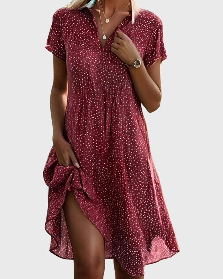 Mary – Casual Loose-Fit Dress