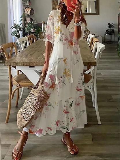 Sonia – Boho Tummy Coverage Dress