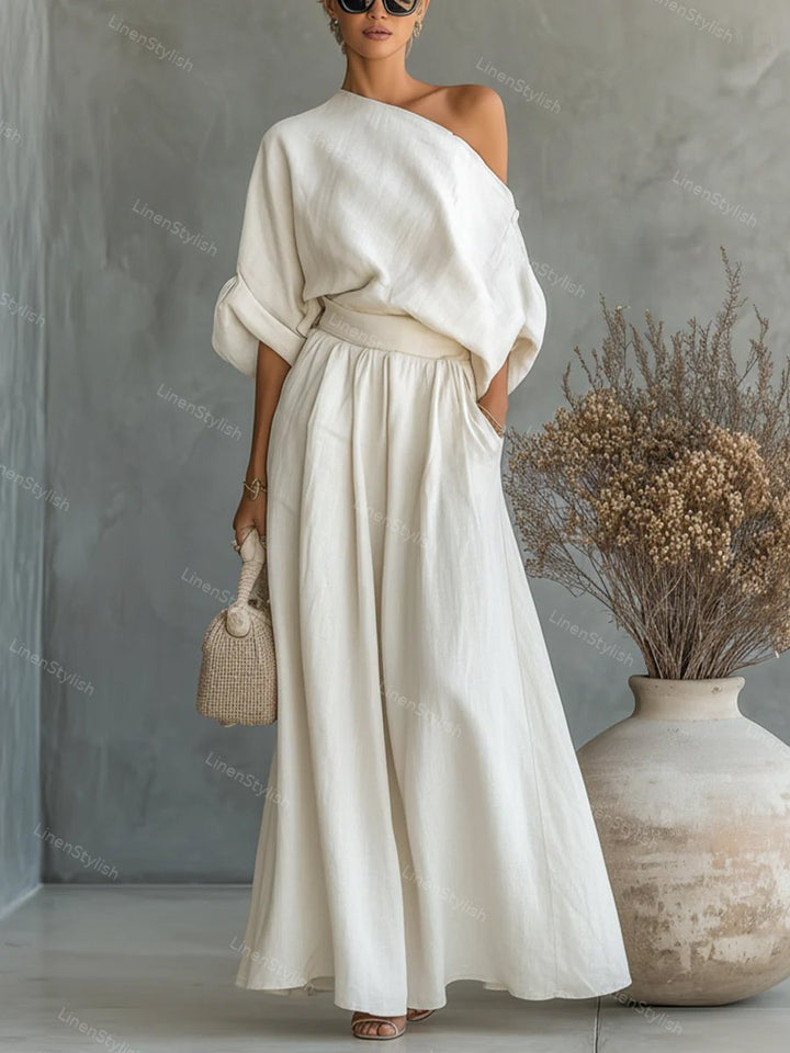 Pamela – Strapless Chic Co-Ord Set