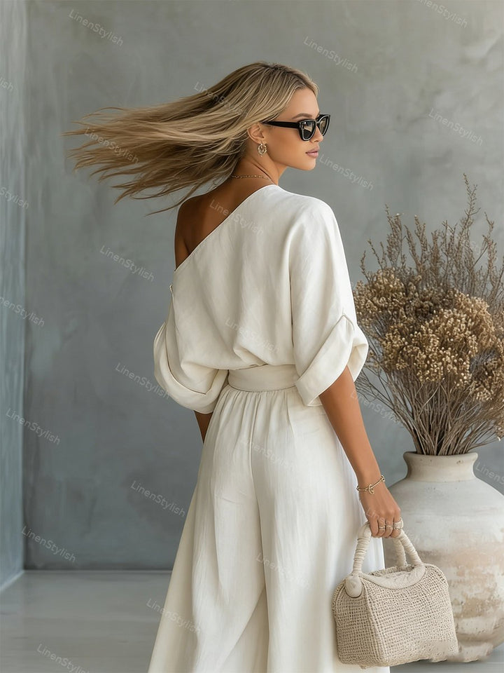 Pamela – Strapless Chic Co-Ord Set