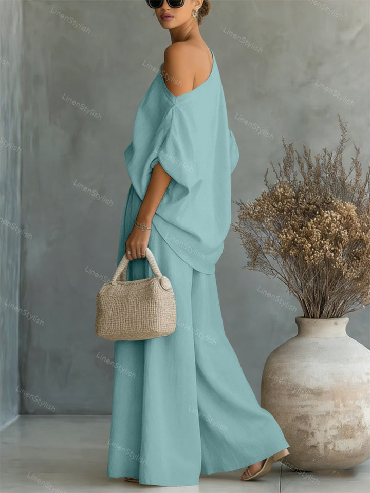 Pamela – Strapless Chic Co-Ord Set