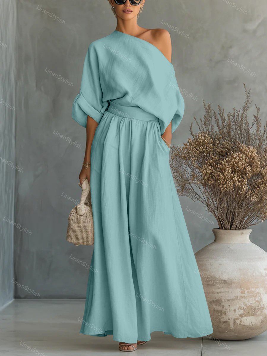 Pamela – Strapless Chic Co-Ord Set