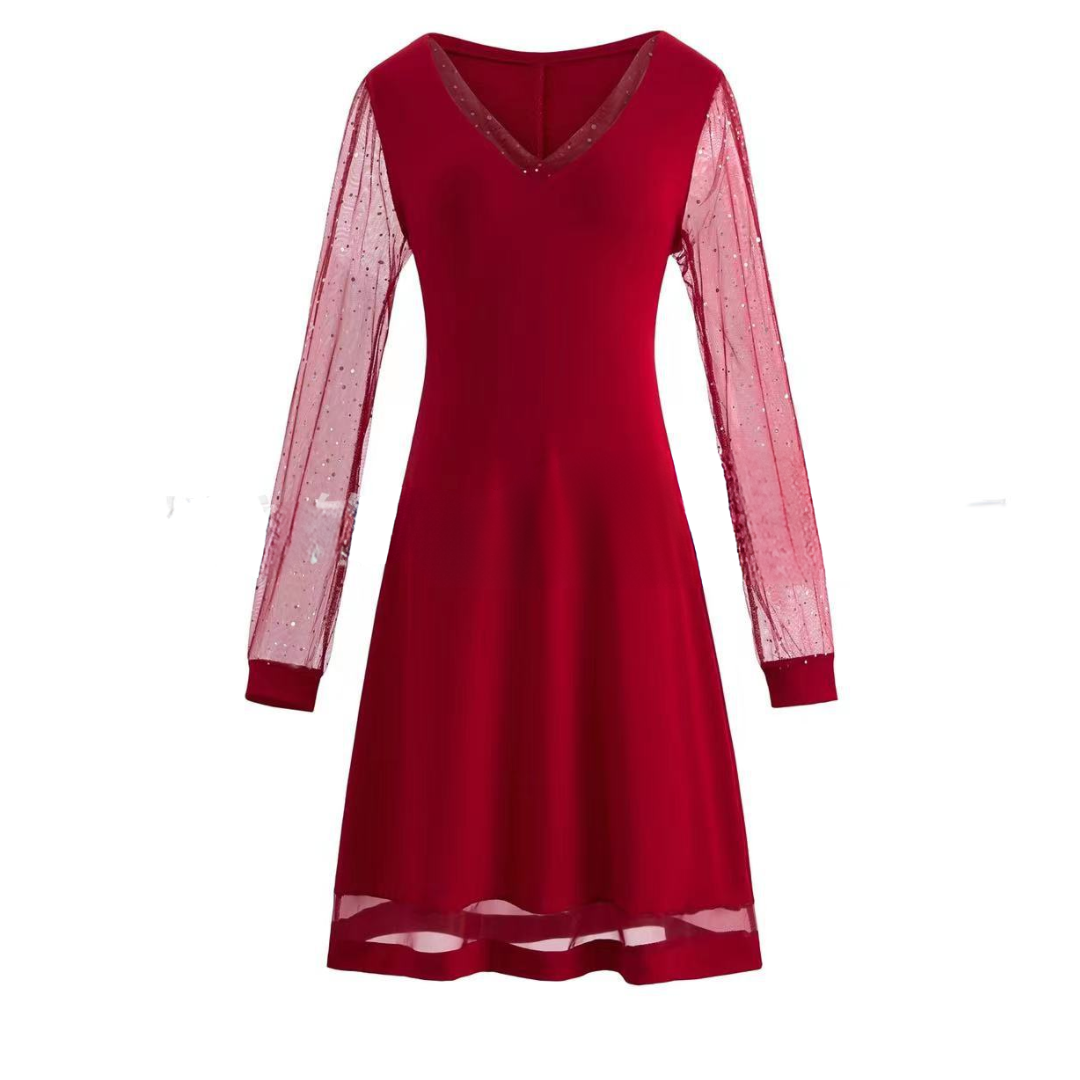 Jean – Elegant Mermaid Hem Long Sleeve Bodycon Dress