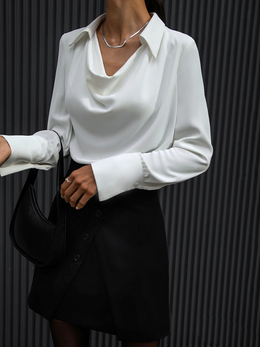 Eileen – Casual V-Neck Wrap Top