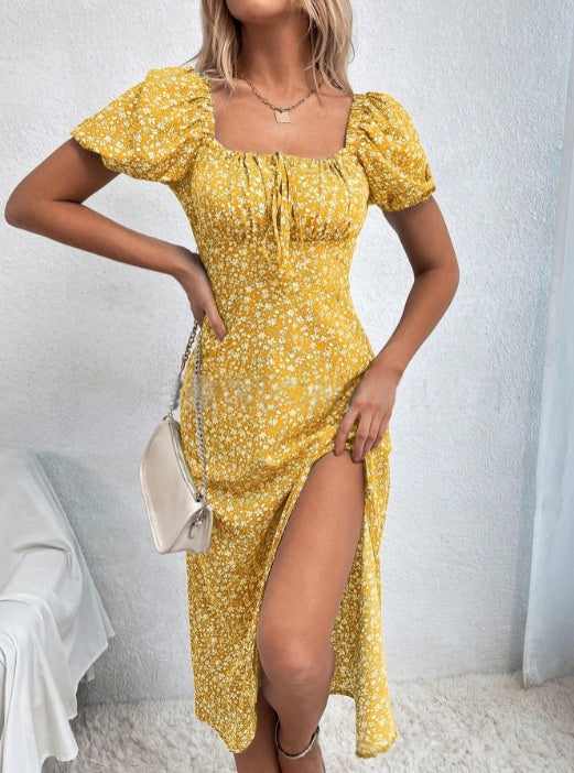 Ligaya – Classy Sleeveless Bow Shoulder Summer Dress