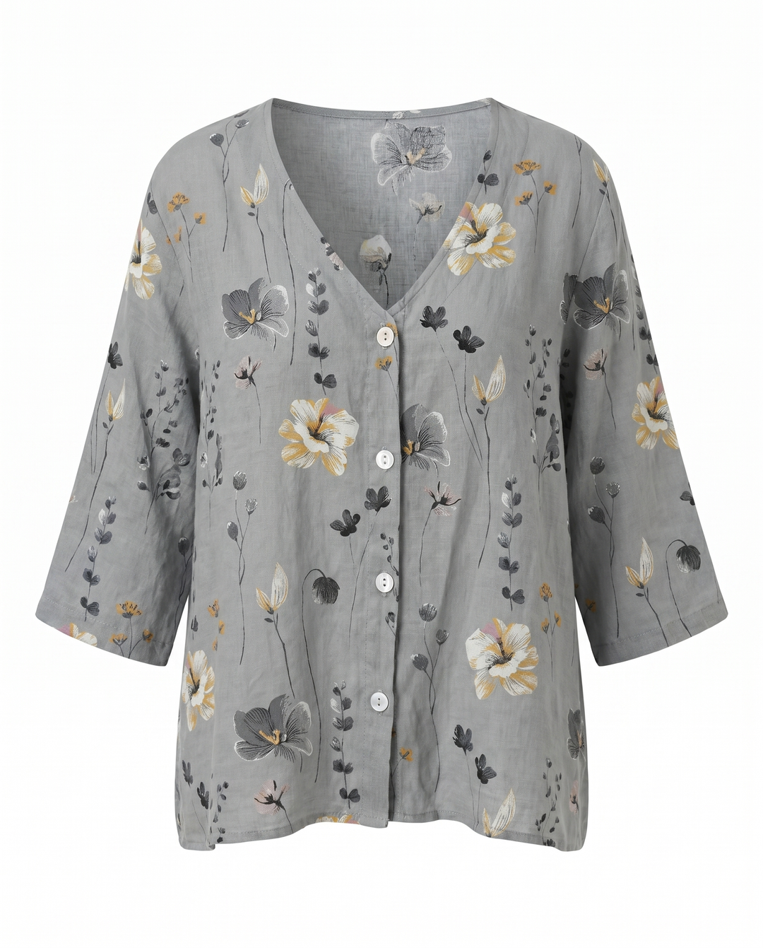 Hilary – Three-Quarter Sleeve Blouse