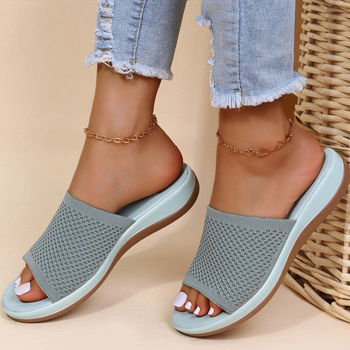 Thomasina – Breathable Orthopaedic Summer Sliders