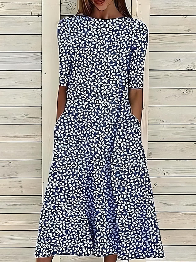 Olive – Coastal Bloom Dress
